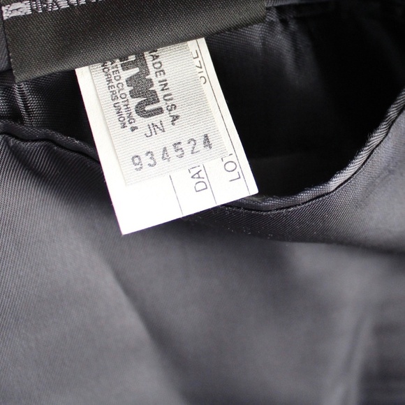 Christian Dior Monsieur Vintage Navy Blue Striped Wool Men's Suit Pants - Picture 6 of 11